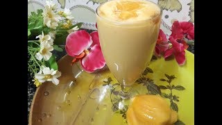 Jackfruit Milkshake Recipe in TamilHow to make jackfruit milkshake [upl. by Thaddeus261]