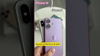 Confronto Tra Fotocamere iPhone16 vs iPhone X [upl. by Ethelbert745]