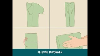 Kleding opvouwen [upl. by Ahl]