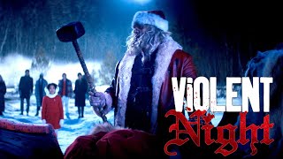 Violent Night 2022 Movie  David Harbour Violent Night Christmas  Fact And Review [upl. by Damiani]