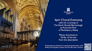 Choral Evensong with the Licensing of The Reverend Hannah Barraclough as Associate Vicar  1952024 [upl. by Noroj464]