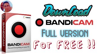 تحميل برنامج التصوير الإحترافي بنديكام مجانا  تفعيله  Download BANDICAM with key to buy for FREE [upl. by Neelrahc]