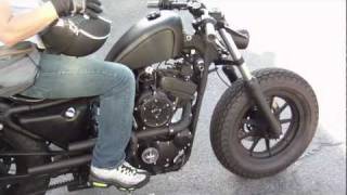 harley sportster bobber in miami [upl. by Cadmar]