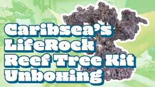 Unboxing CaribSea’s LifeRock Reef Tree Kit [upl. by Phillipe487]