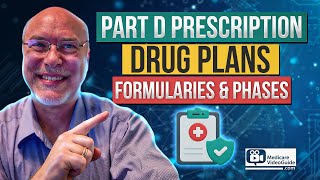 Medicare Part D Formularies amp Phases  💡 StepbyStep Breakdown [upl. by Drawets761]