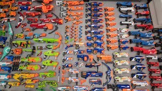 MY NERF COLLECTION [upl. by Grubb]