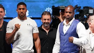 DANIEL DUBOIS vs ANTHONY JOSHUA FACEOFF Reaction to the bickering big two [upl. by Aydidey]