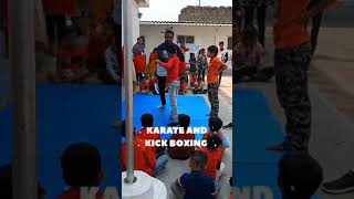 Karate Training at MPS School in Ahmednagar [upl. by Uyerta296]