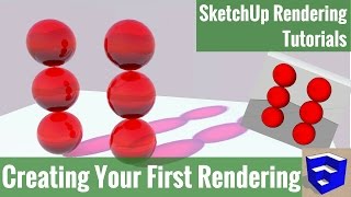 GET STARTED RENDERING IN SKETCHUP  Creating Your First Render with Twilight Render  Step by Step [upl. by Nazus]