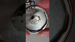 Replacing the battery in a Pocket Watch [upl. by Afton]