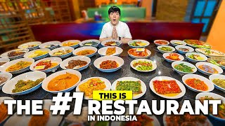 1 Restaurant in Indonesia That FLOODS Your Table with Food [upl. by Akimit]