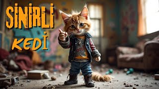 Sinirli Kedi I Kısa Animasyon Deneme v1 I yapay zeka  AI animasyon I quot11aiquot [upl. by Yerrot233]