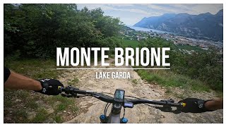 Monte Brione Trail is one of the best MTB trails at Lake Garda Period 4K [upl. by Lehsar]