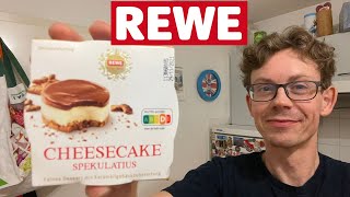 Rewe Cheesecake Spekulatius von Feine Welt im Test [upl. by Kylila608]