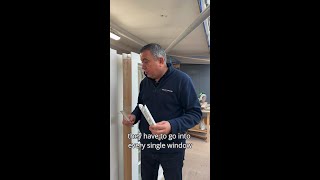 How we make concealed trickle vents on our timber sash windows [upl. by Esdras]