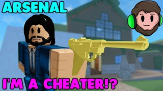 They Said I Was CHEATING Roblox Arsenal [upl. by Halet]