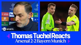 quotREFEREE DID NOT HAVE COURAGEquot  Thomas Tuchel  Arsenal 22 Bayern Munich  UEFA Champions League [upl. by Meade]