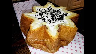 Stella di pandoro al mascarpone [upl. by Kaine]