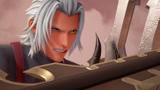 Kingdom Hearts III  TerraXehanort Vs The Lingering Will KH3 [upl. by Guise814]