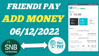 Friendi Pay New Update Friendi Pay add money to SNB bankNCB Bank to add money friendi pay [upl. by Ainesej]