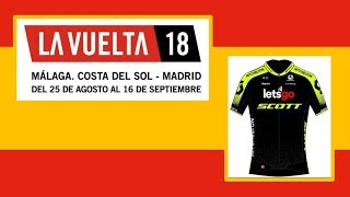 Vuelta a Espana 2018  MitcheltonScott  Etape 3 FR [upl. by Florrie]