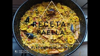 🥘Paella de marisco🥘  Receta tipica española [upl. by Doll]