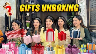 Bohat zyada gifts mil gaye  Api ki traf milad  Gifts unboxing  Hira Faisal  Sistrology [upl. by Eelime]