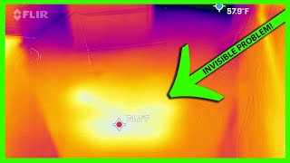 How To Find a Water Leak with a FLIR ONE Pro Thermal Camera [upl. by Orodisi265]