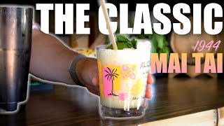 HOW TO MAKE a CLASSIC 1944 MAI TAI  Mai Tai Recipe  MoreBeer [upl. by Yatzeck]