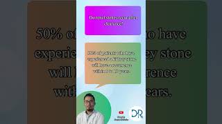 Renal stone recurrence rate  Doctor Rabindra [upl. by Saixela]