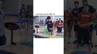 INSANE team USA sport stacking relay 🎥 PeterFord sportstacking speedstacking cupstacking [upl. by Chita41]