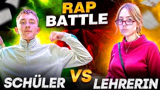 LEHRERIN vs SCHÜLER Rapbattle Geisteskrankes Battle 🔥 🔥 🔥 [upl. by Willy]