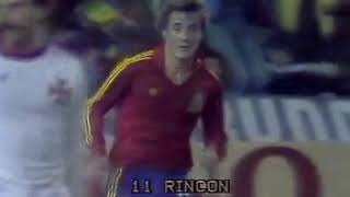 Qualification Euro84 Spain  Malta 121 highlights [upl. by Earej338]