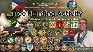 ANNUAL TREE PLANTING 2024 OF THE FRATERNAL ORDER OF EAGLES PHILIPPINE EAGLES INC HD  V0491 [upl. by Cavit987]