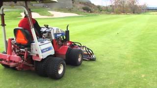 Ventrac with Reel Mower [upl. by Eliam]