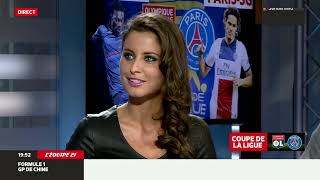 Malika MENARD  Le Grand Tour De LEquipe  19 04 14 [upl. by Ytsirc]