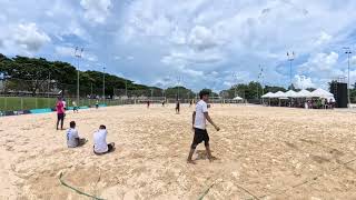 Geckos vs Manila Pirates  Beach Touch Rugby Finals  2nd half  Nuvali Sands Laguna [upl. by Anwahsat]