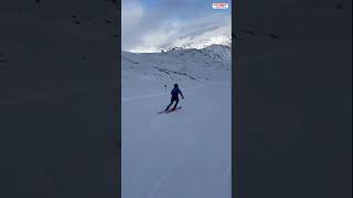 Free skiing with our Tana Dénériaz 🇫🇷 in Stubai weareskiing sheskis atomic [upl. by Guillermo438]