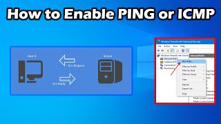 How to Enable PING or ICMP [upl. by Haduhey]