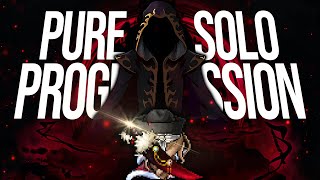 Pure Solo Boss Progression in MapleStory [upl. by Melar]