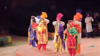 LokrangFestival Punjabi Dance at JKK Jaipur Rajasthan [upl. by Erdnassak]