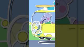 Crossing the Chasm by Helicopter peppapig parody funnycartoon [upl. by Nylannej]