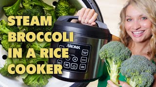 How to Steam Broccoli in a Rice Cooker [upl. by Egor344]