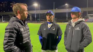 Marymount Baseball Postgame vs HampdenSydney Kevin Knoess and Owen Mead [upl. by Zimmerman]