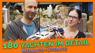 Über 180 Yachten mit viel Liebe zum Detail  MonacoUpdate 4  Miniatur Wunderland [upl. by Bonnette]