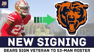 Bears SIGN VETERAN To 53Man Roster Ahead of Bears vs Lions Bears News amp Updates [upl. by Dannica]