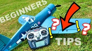 RC Plane PreFlight Beginner Tips amp Ailerons Made Easy  TheRcSaylors [upl. by Lawtun]