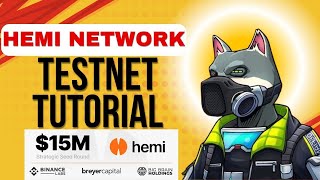 Hemi Network Testnet Tutorial  15M raised from Binance Labs  crypto airdrop [upl. by Gintz]