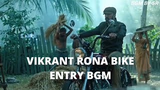 Vikrant Rona Movie Vikrant Rona Bike Entry BGM  BGM BY SR [upl. by Shoshana613]