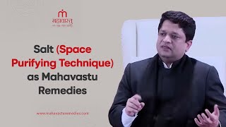 Salt  Space purifying Technique as Mahavastu Remedies  Khushdeep Bansal [upl. by Atisusej]